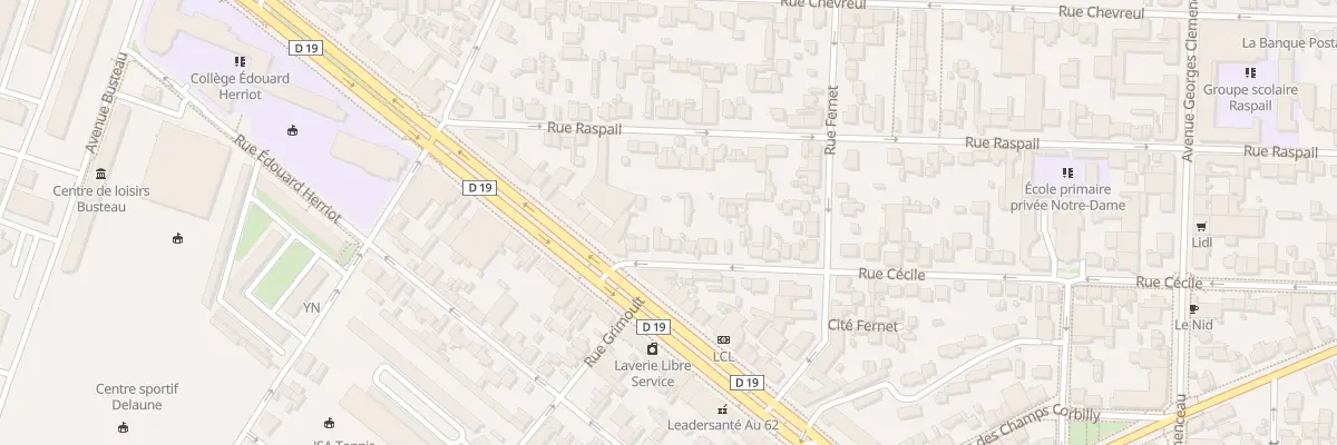Plan du 5 Rue Cécile à Maisons-Alfort
