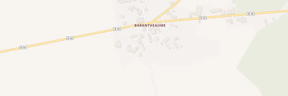 Plan du 57 Barantheaume à Saint-Germain-des-Bois