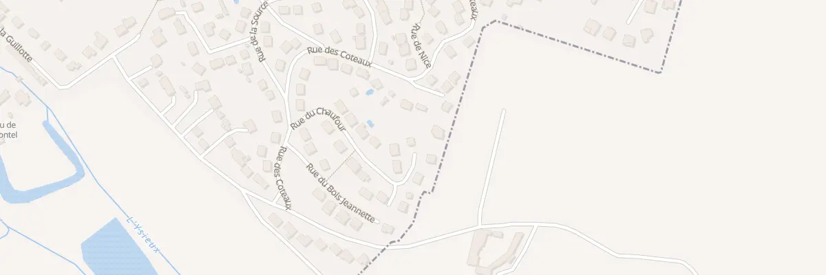 Plan du 17 Rue du Chaufour à Chaumontel