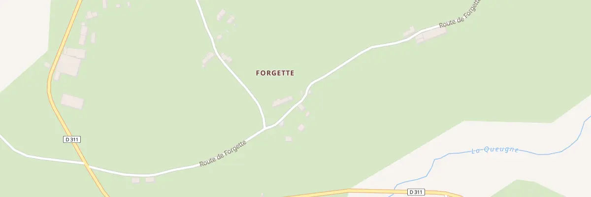 Plan du 5103 Forgette à Courçais