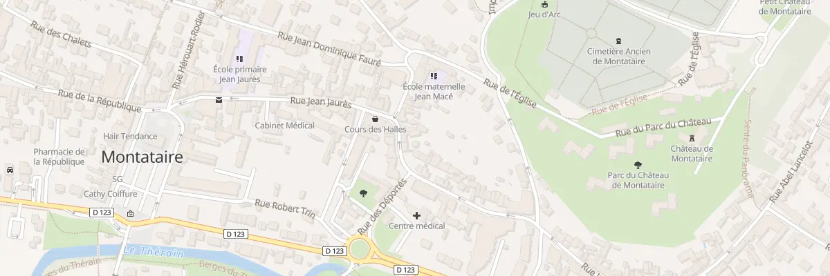 Plan du 95 Rue Jean Jaurès à Montataire