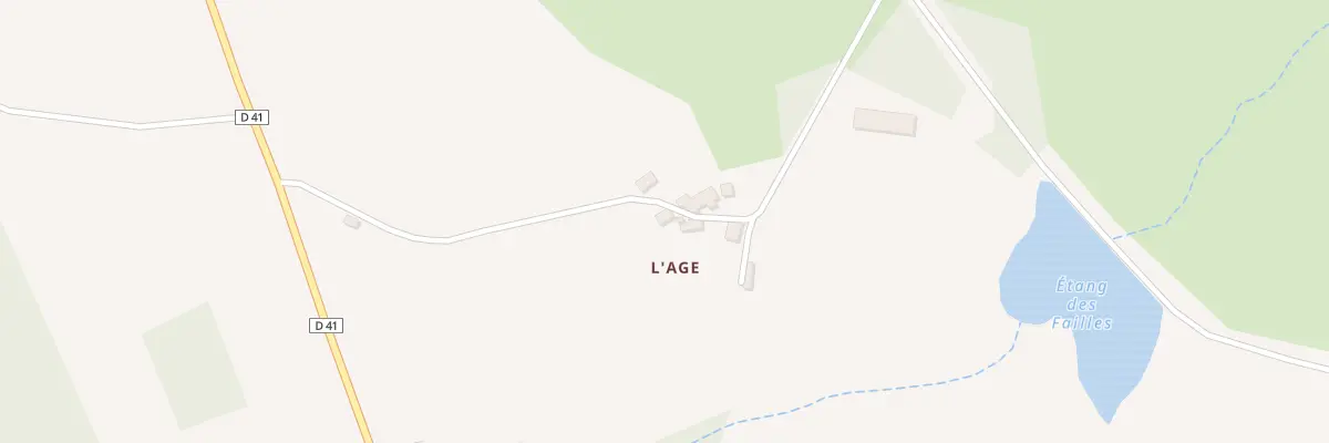 Plan du 2 L’Age à Chambon-sur-Voueize