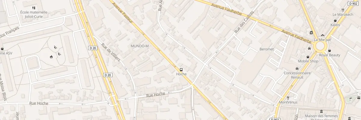 Plan du 52 Av Pasteur à Montreuil