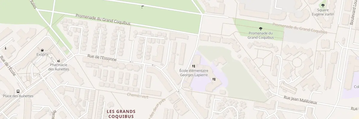 Plan du 25 Rue de l’Essonne à Évry-Courcouronnes