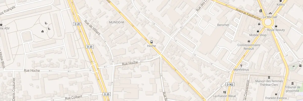Plan du 29 Av Pasteur à Montreuil