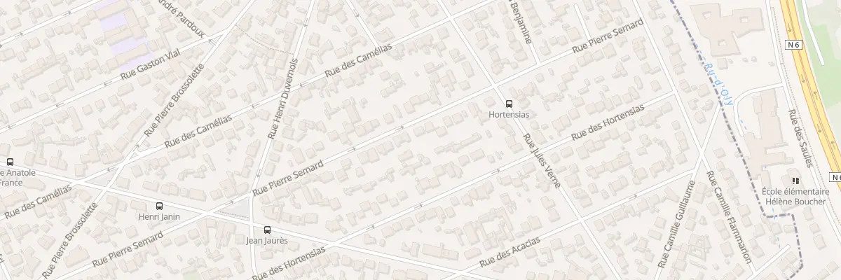 Plan du 74 Rue Pierre Sémard à Vigneux-sur-Seine