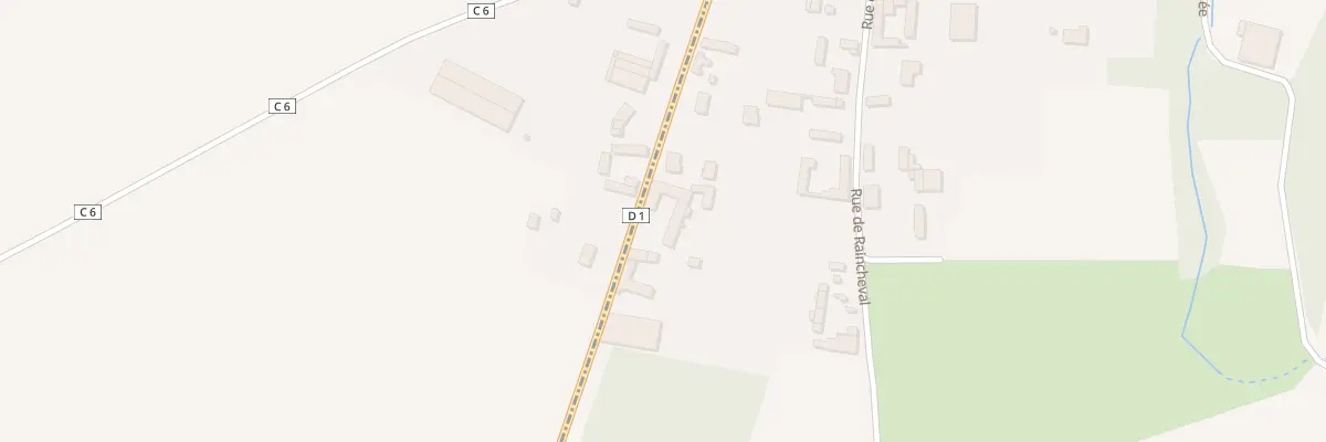 Plan du 19 Rte d’Amiens à Marieux