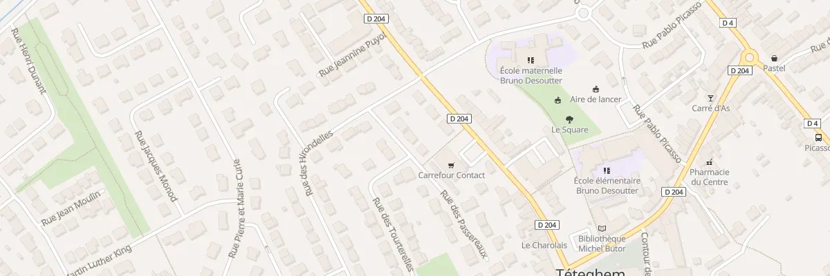 Plan du 4 Rue des Passereaux à Téteghem-Coudekerque-Village
