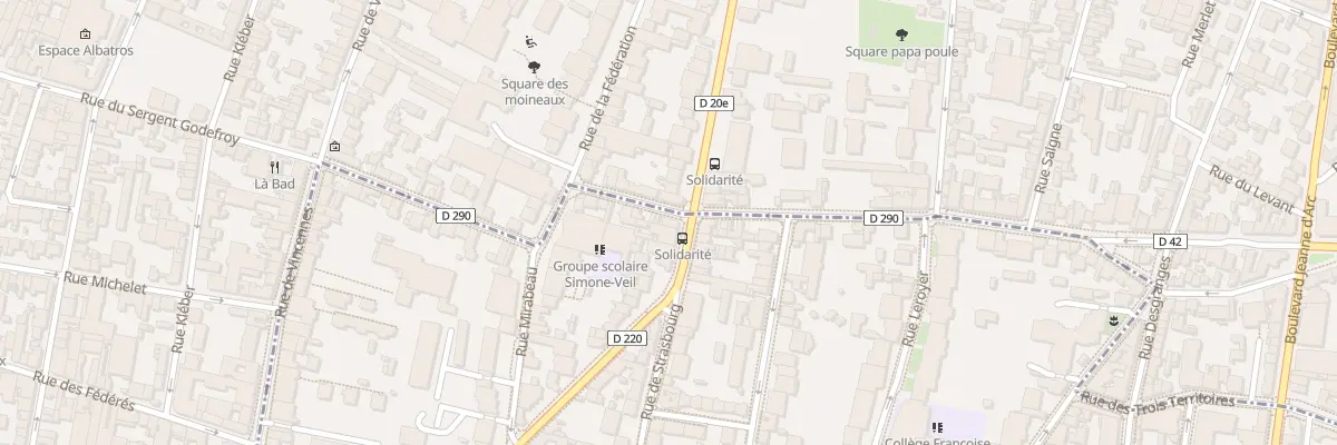 Plan du 77 Rue de Strasbourg à Vincennes