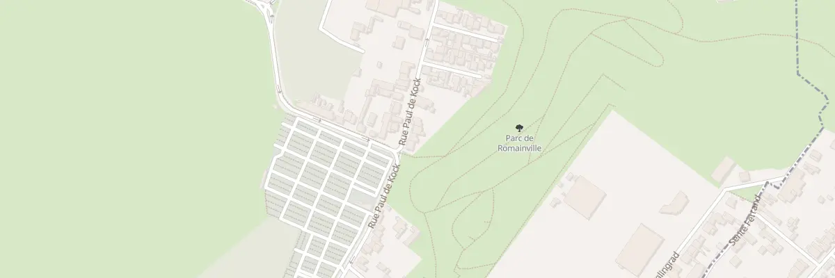 Plan du 82 Rue Paul de Kock à Romainville