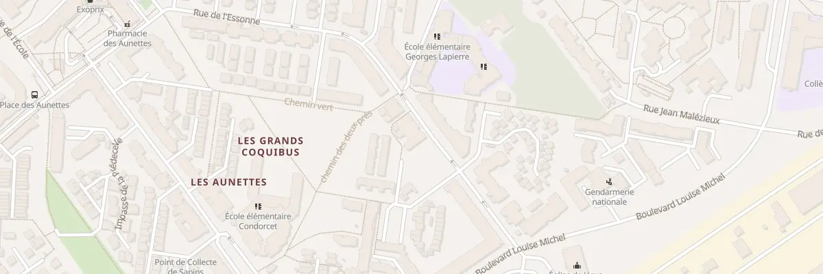 Plan du 20 Rue de l’Essonne à Évry-Courcouronnes