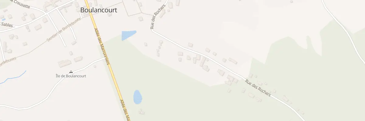 Plan du 32 Rue des Rochers à Boulancourt