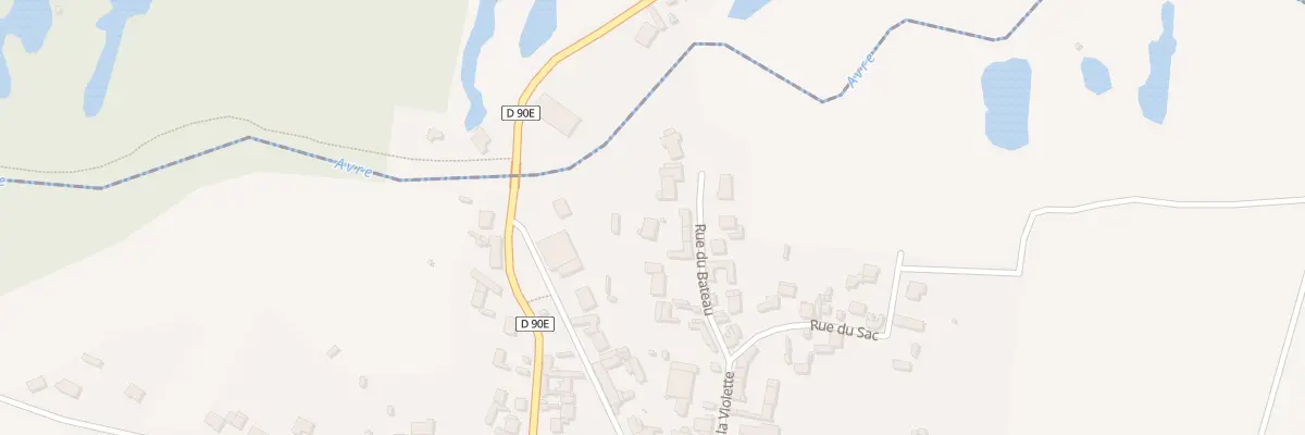 Plan du 13 Rue du Bâteau à Hailles
