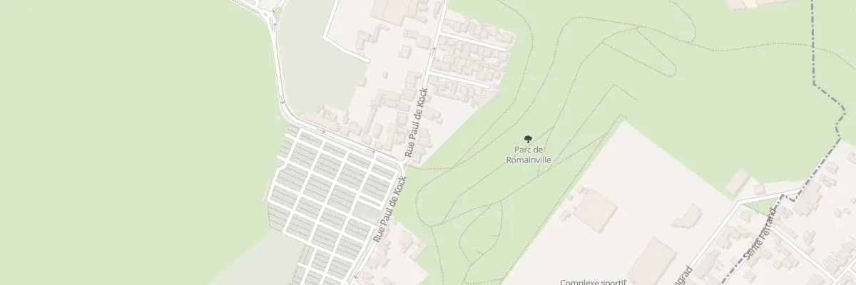 Plan du 84 Rue Paul de Kock à Romainville