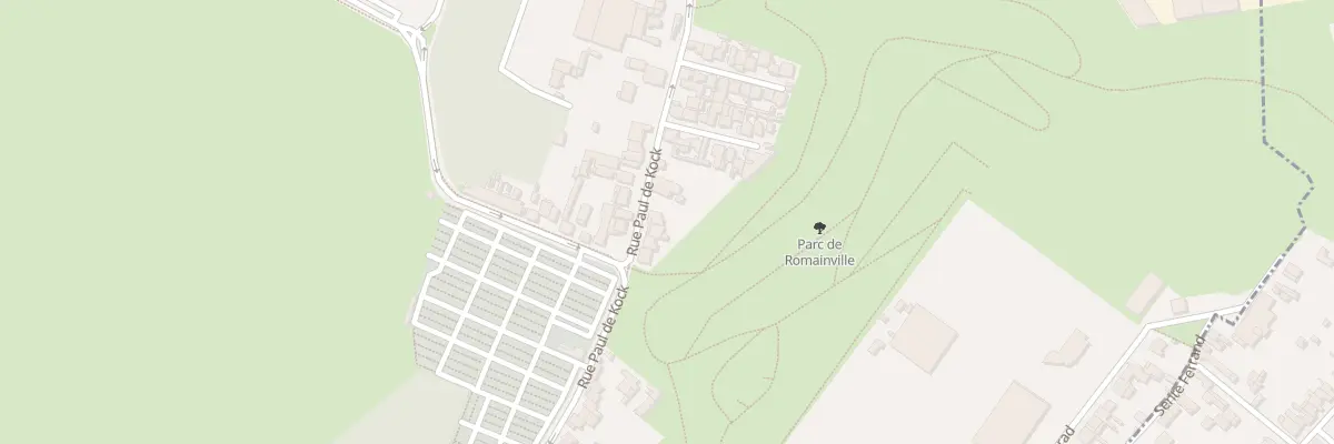 Plan du 86 Rue Paul de Kock à Romainville