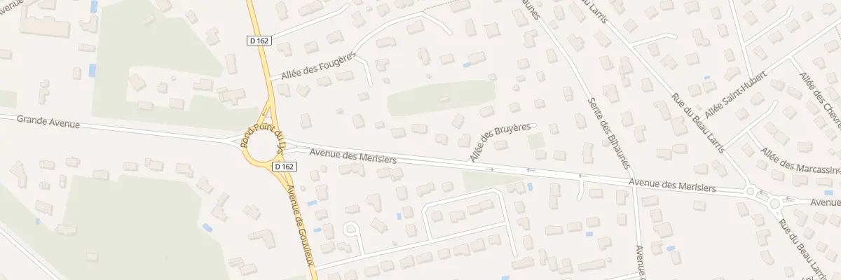 Plan du 22 Av des Merisiers à Lamorlaye