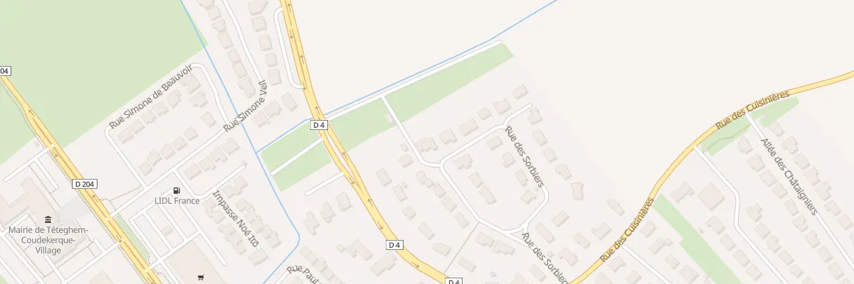 Plan du 22 Rue des Sorbiers à Téteghem-Coudekerque-Village
