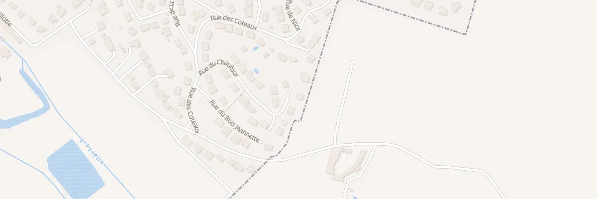 Plan du 20 Rue du Chaufour à Chaumontel