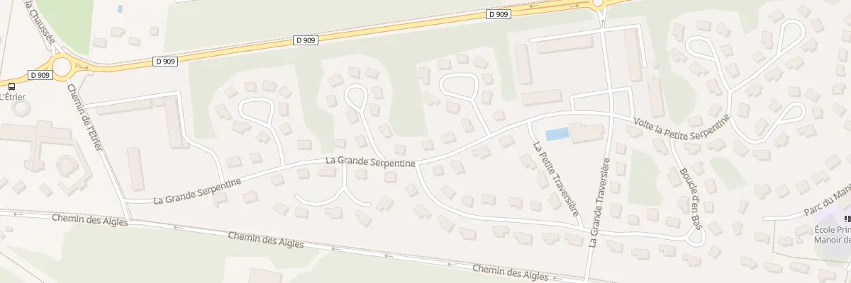Plan du 17 Voie de la Grande Serpentine à Gouvieux