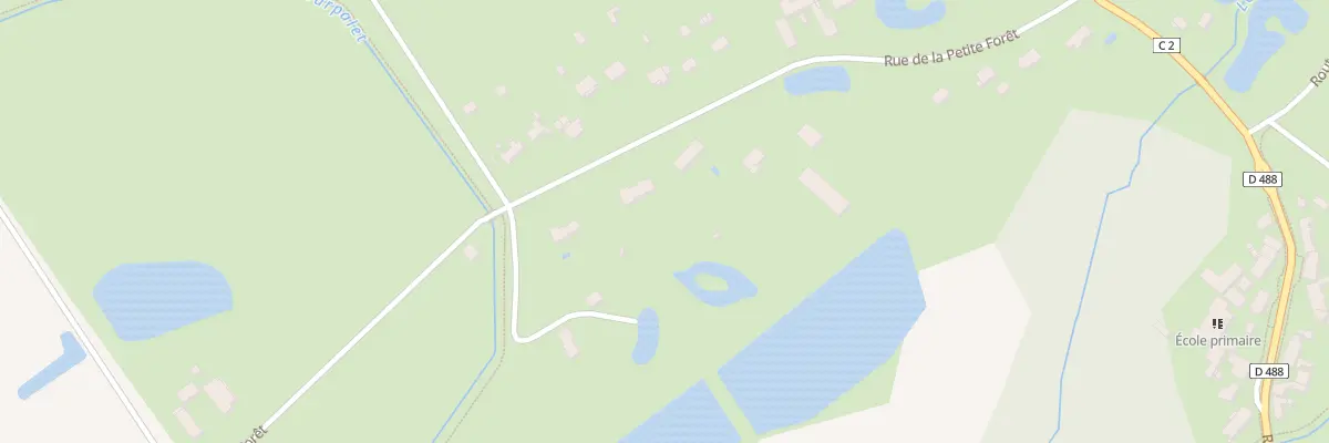 Plan du 35 Rue de la Petite Forêt à Vieilles-Maisons-sur-Joudry