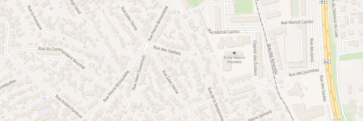 Plan du 10 Rue des Oeillets à Vigneux-sur-Seine
