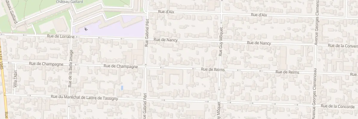 Plan du 11 Rue de Reims à Maisons-Alfort