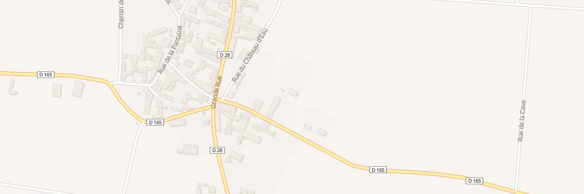 Plan du 13 Rue des Brières à Égry