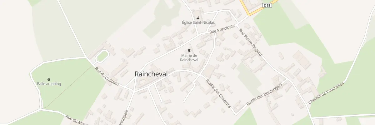 Plan du 6A Rue de Haut à Raincheval