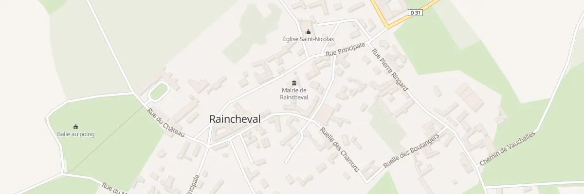 Plan du 6B Rue de Haut à Raincheval