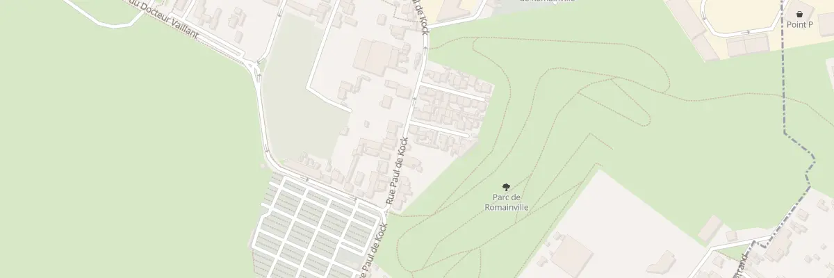 Plan du 96 Rue Paul de Kock à Romainville