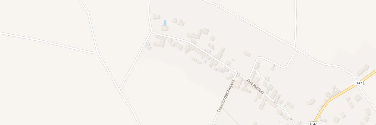 Plan du 33 Rue Jeanest à Jagny-sous-Bois