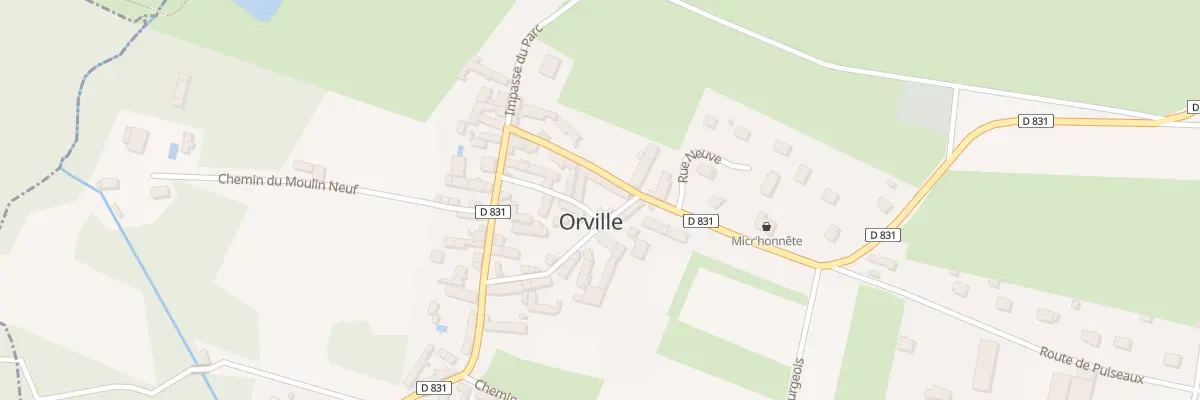 Plan du 10 Rue de la Pompe à Orville