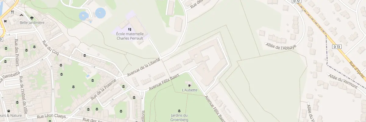 Plan du 33 Av Félix Baert à Bergues