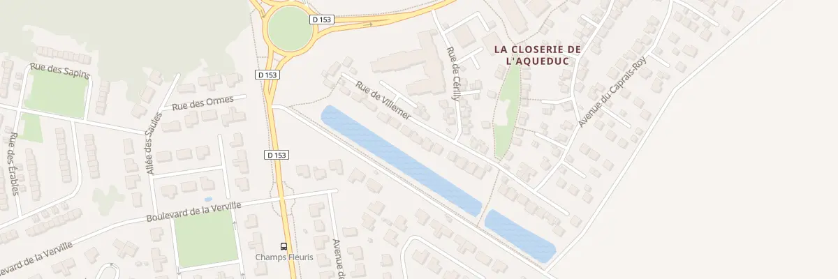Plan du 29 Rue de Villemer à Mennecy