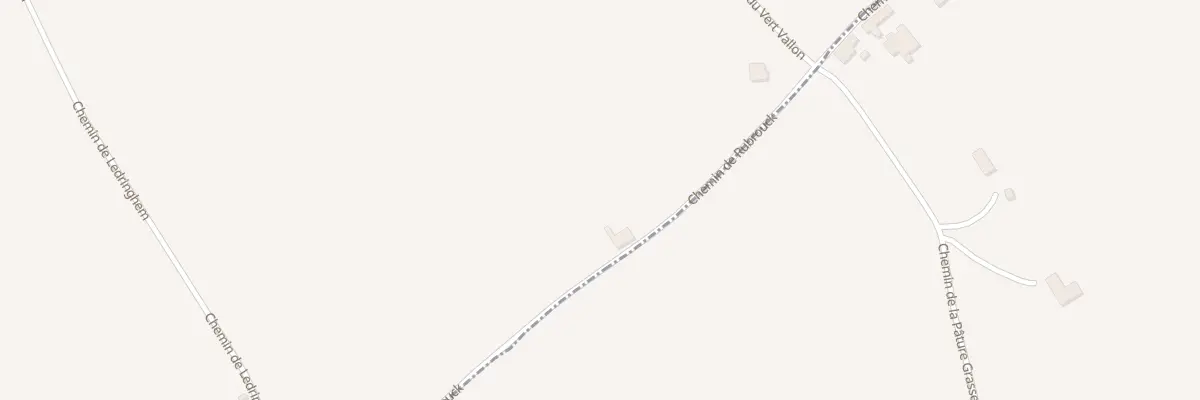 Plan du 2 Rue de Rubrouck à Esquelbecq