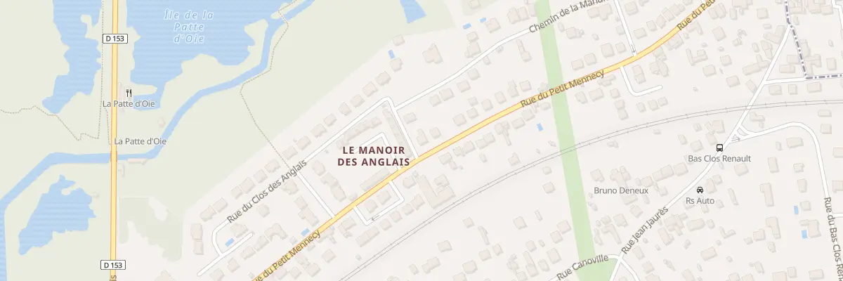 Plan du 27 Rue du Petit Mennecy à Mennecy