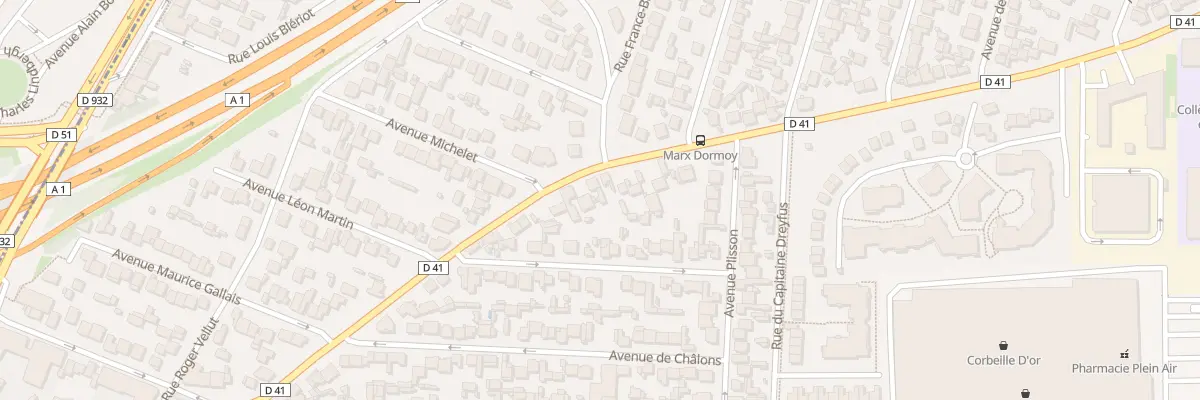 Plan du 42 Av Aristide Briand au Blanc-Mesnil