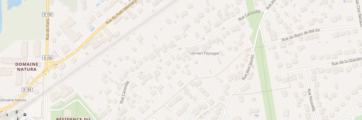 Plan du 84 Rue Canoville à Mennecy