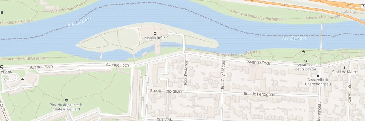 Plan du 55 Av Foch à Maisons-Alfort