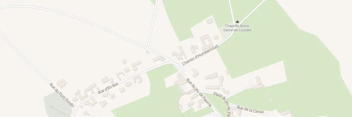 Plan du 1 Che d’Humbercourt à Pommera