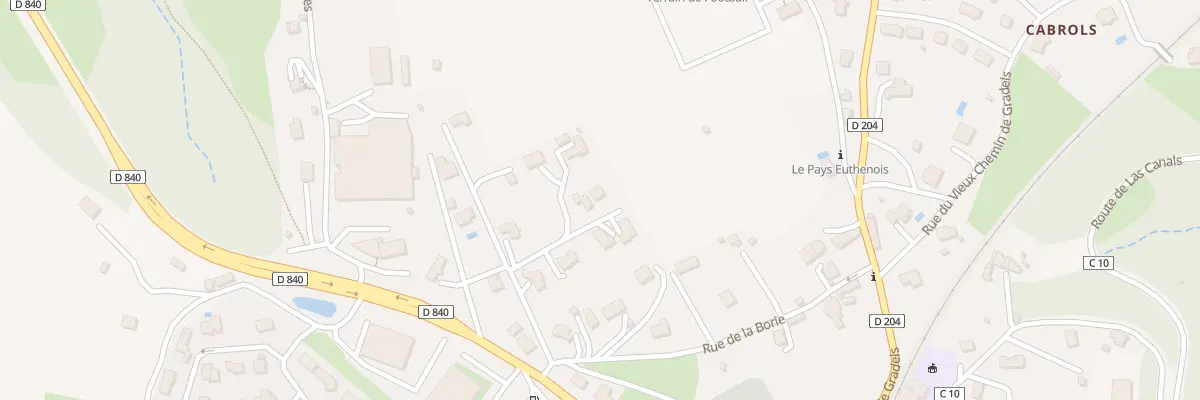 Plan du 5079 Les Cayres à Valady