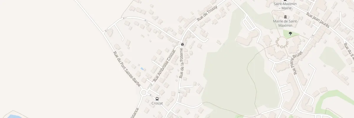 Plan du 4 Rue Ambroise Croizat à Saint-Maximin
