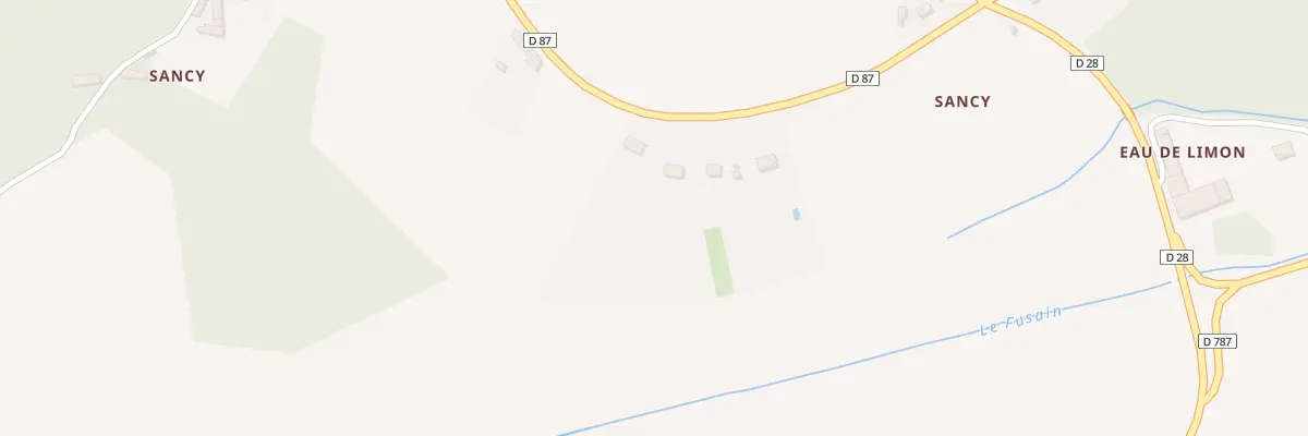 Plan du 1 Eau de Limon à Gaubertin