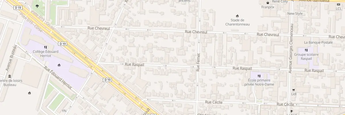 Plan du 27 Rue Raspail à Maisons-Alfort