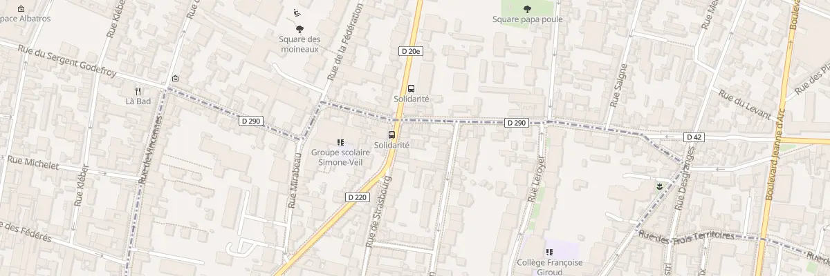Plan du 78 Rue de Strasbourg à Vincennes