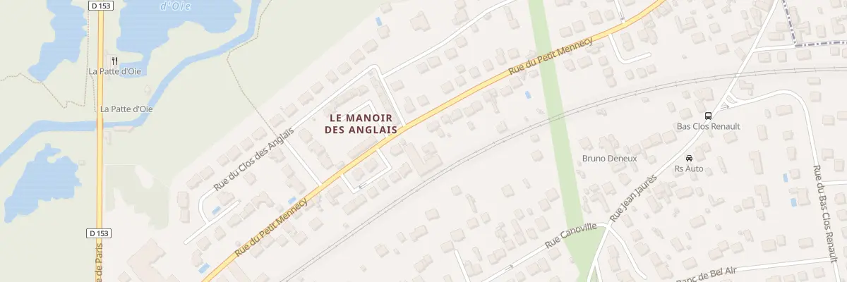 Plan du 32 Rue du Petit Mennecy à Mennecy