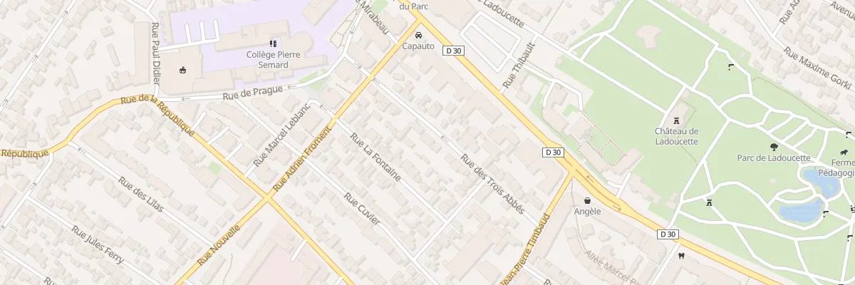 Plan du 31 Rue Des Trois Abbes à Drancy