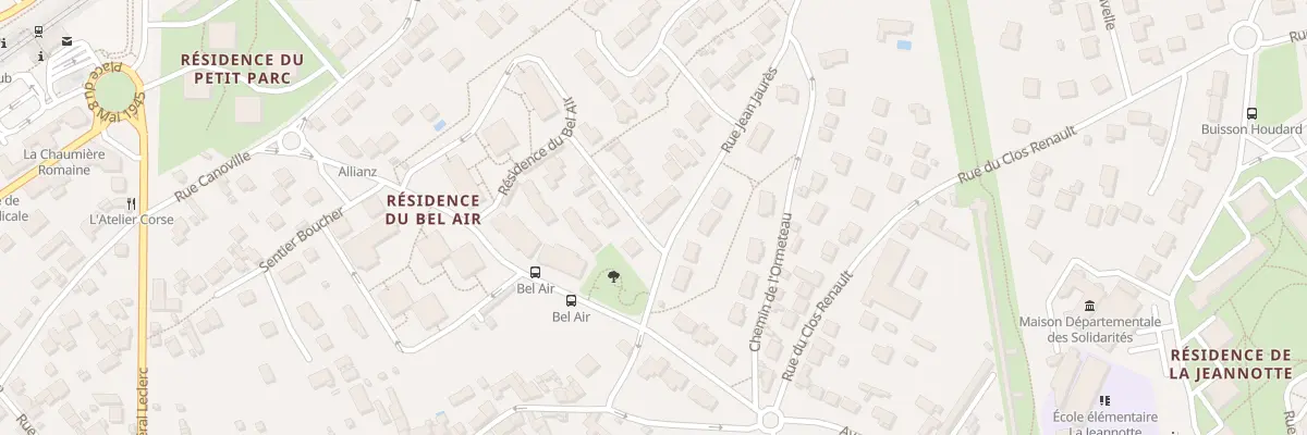 Plan du 9 Rue Jean Jaurés à Mennecy