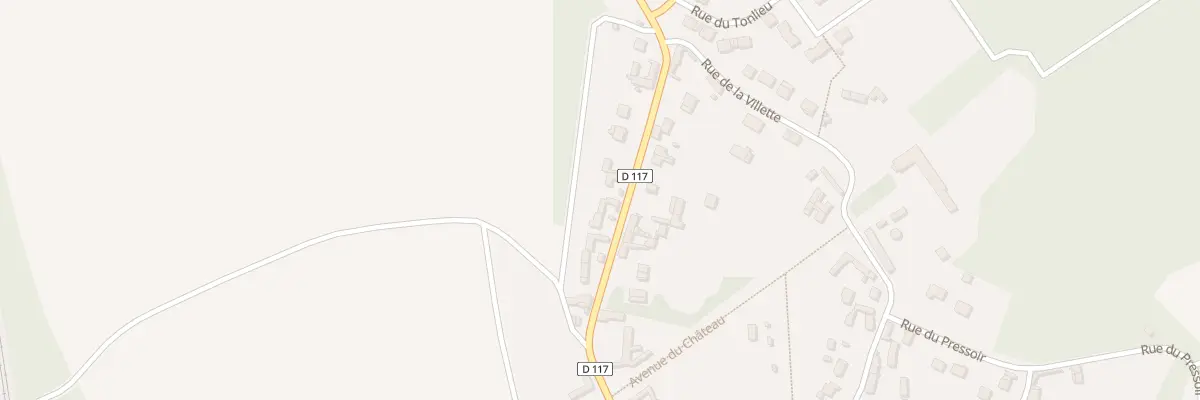 Plan du 401 Rue du Friquet à Plainval