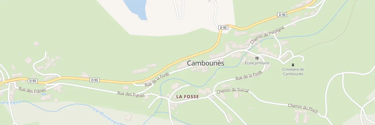 Plan du 9 Rue de la Foret à Cambounès